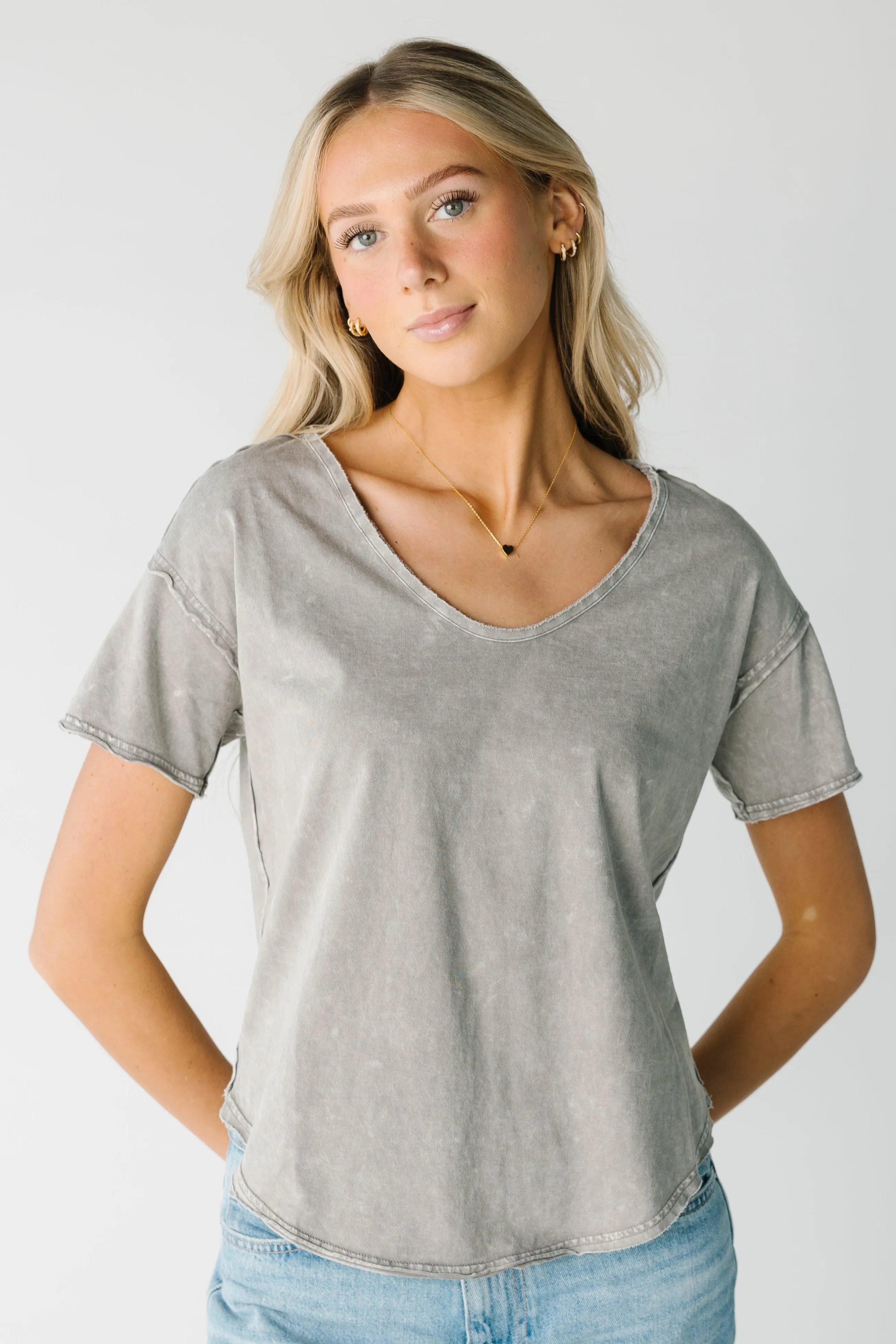 Freifallendes T-Shirt