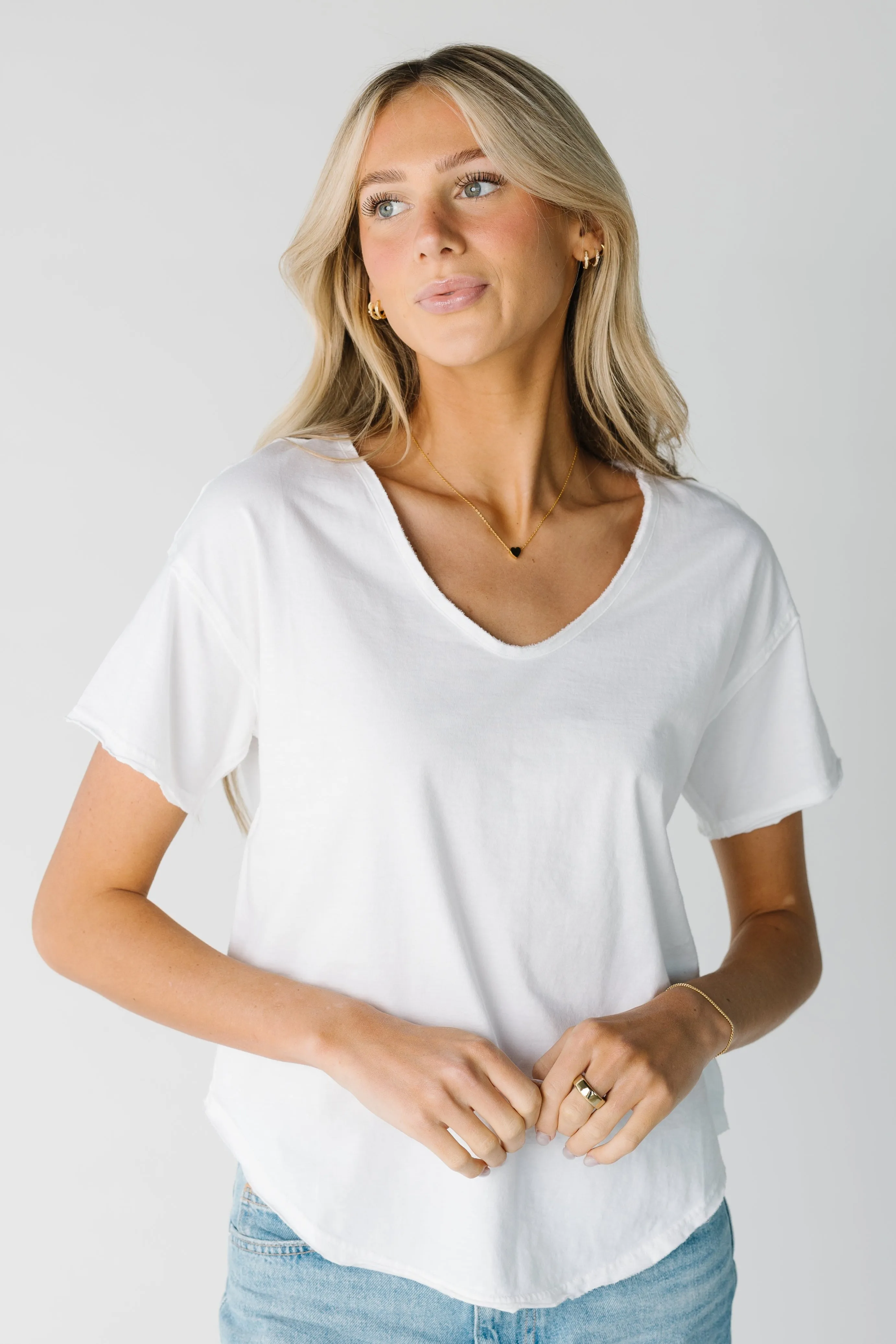 Freifallendes T-Shirt