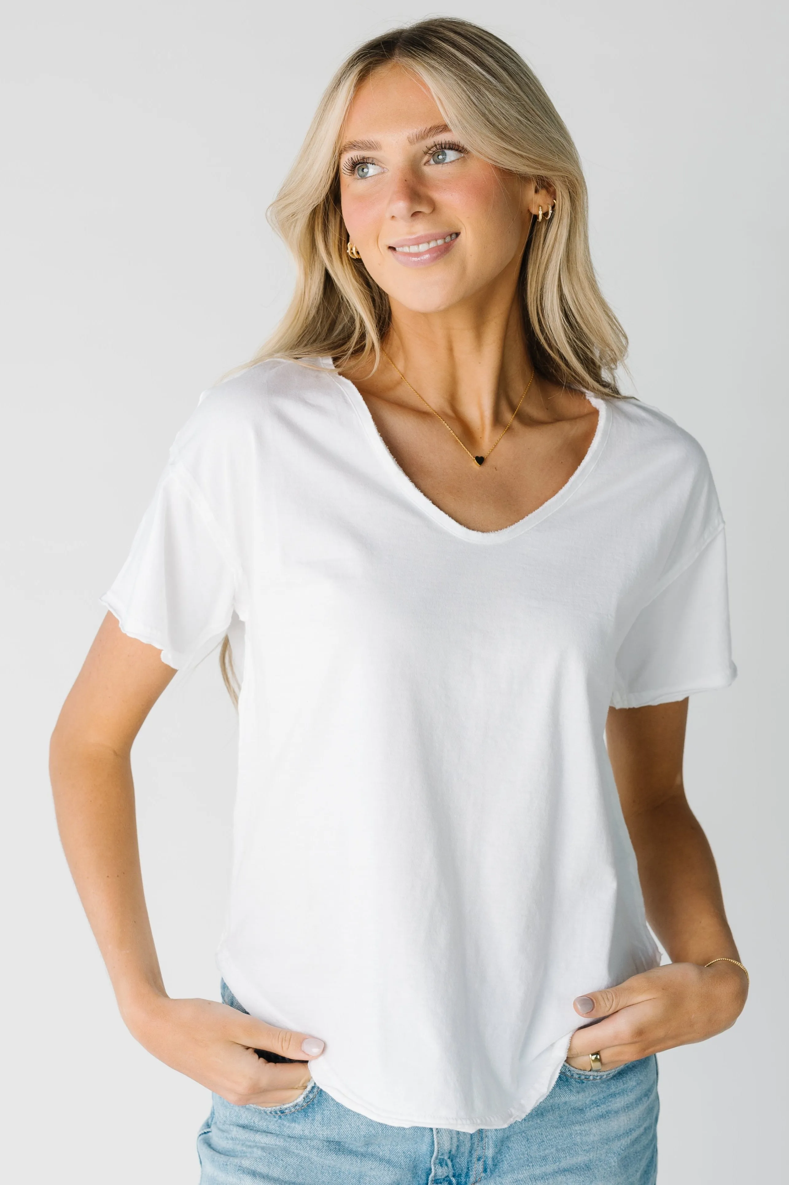 Freifallendes T-Shirt