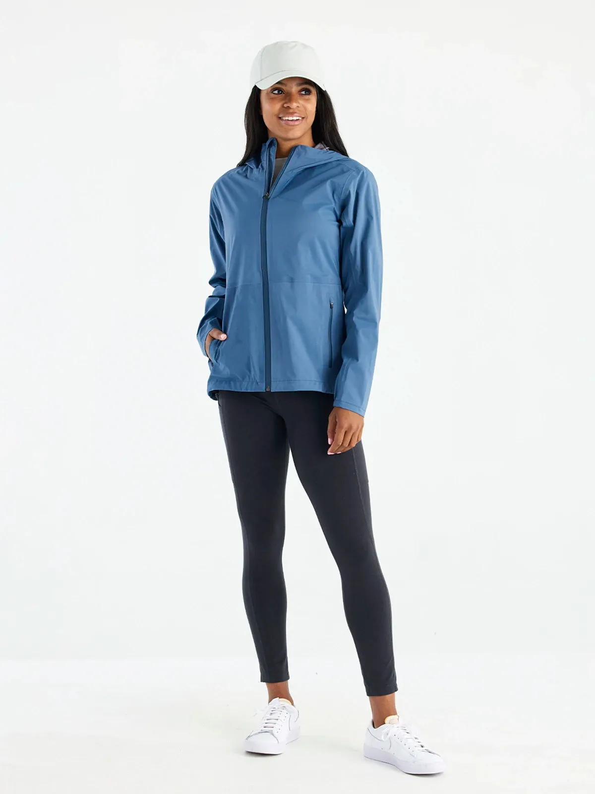 Free Fly Cloudshield Regenjacke - Reiherblau