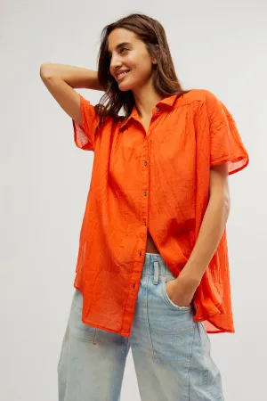 FREE PEOPLE Float Away Shirt