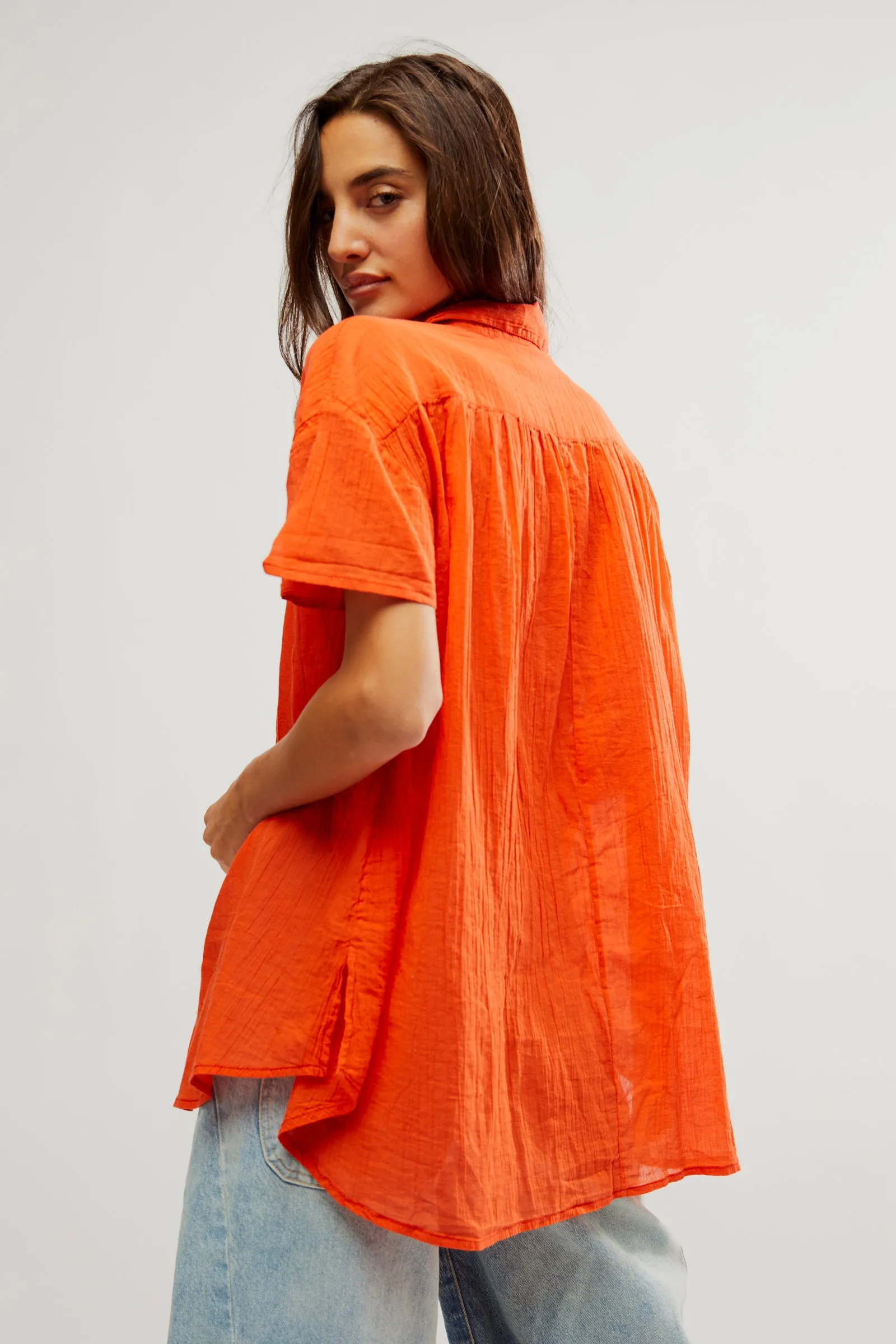 FREE PEOPLE Float Away Shirt