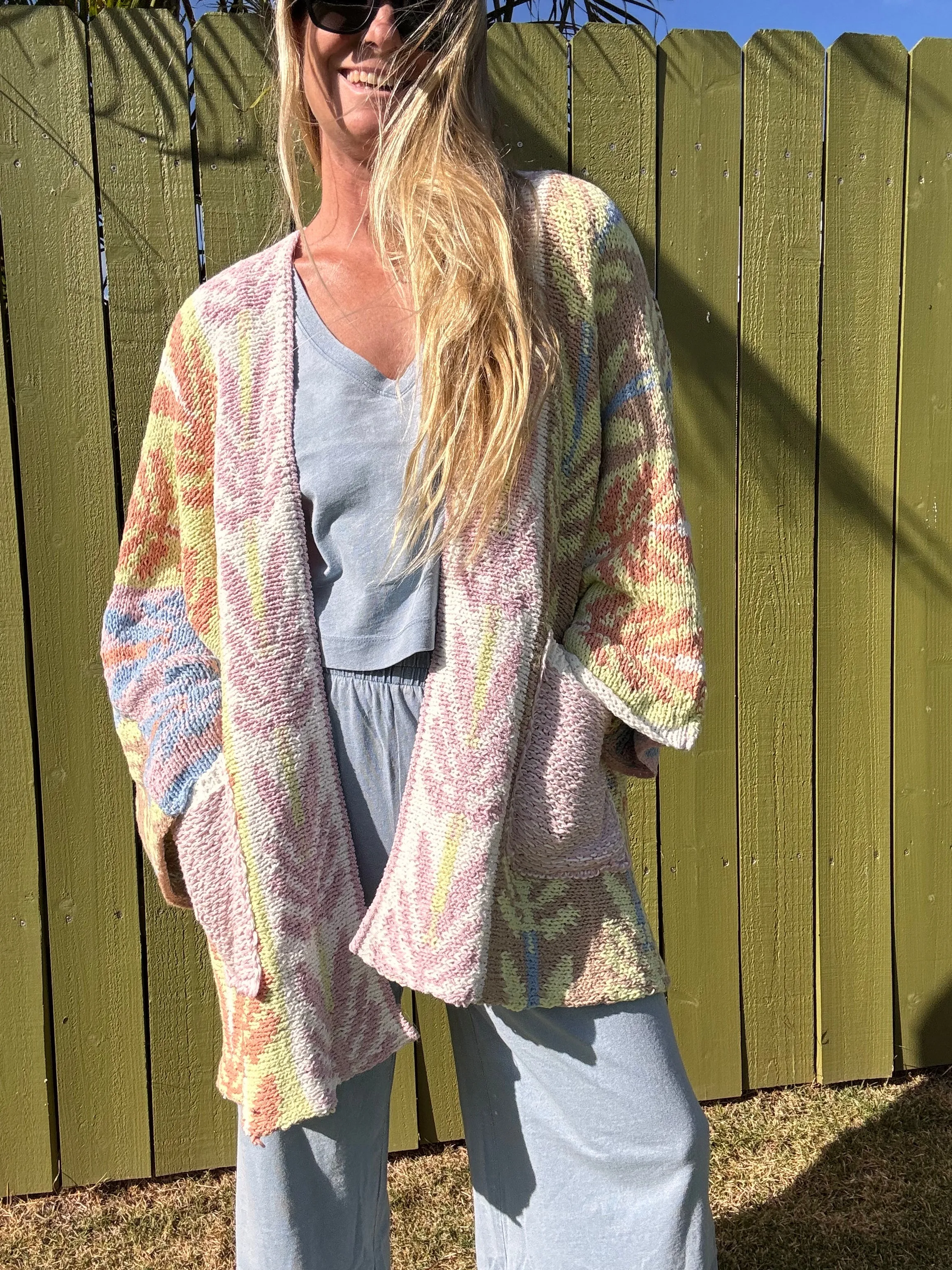 FREE PEOPLE Mallorca Cardi Pullover