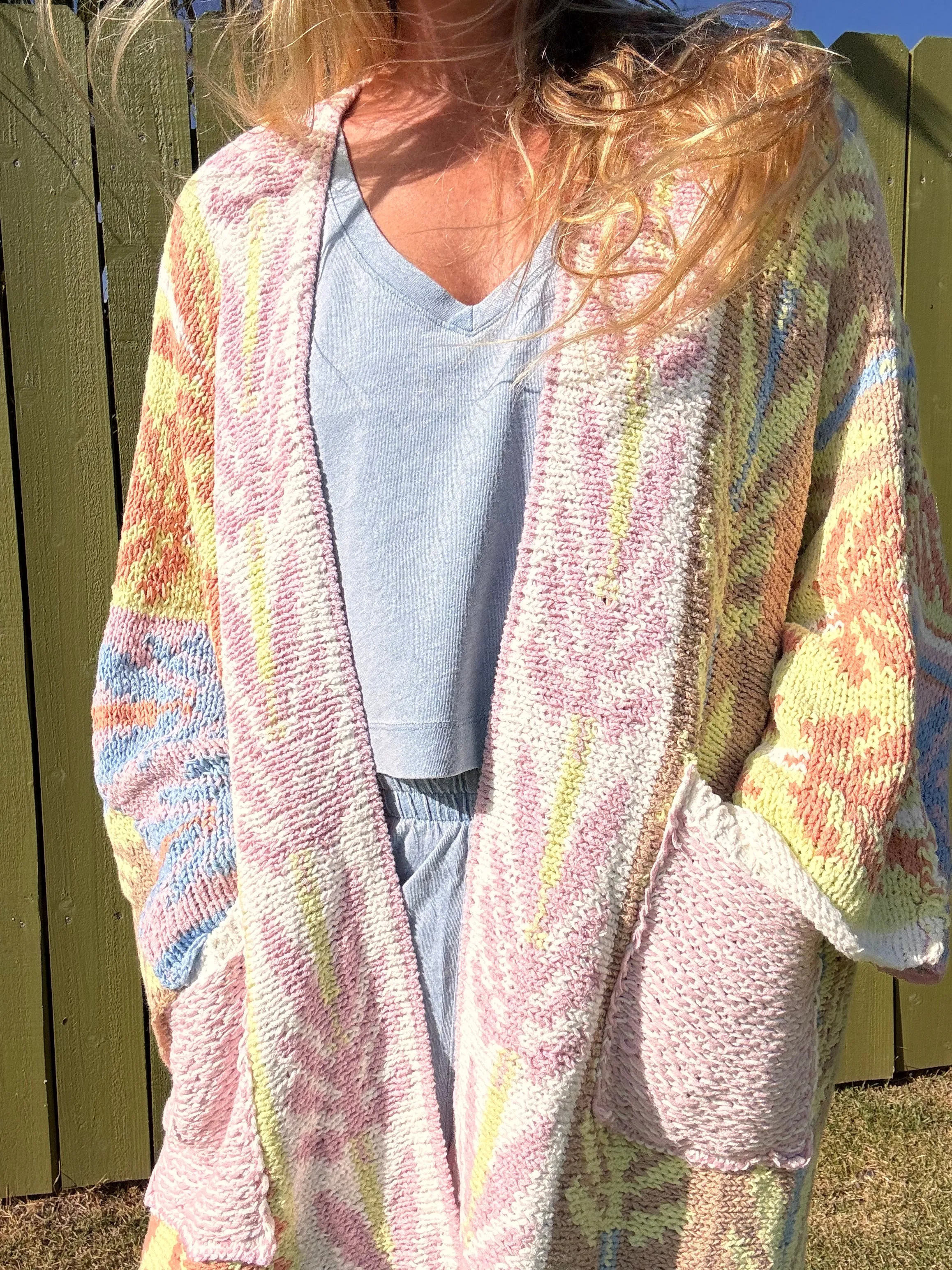 FREE PEOPLE Mallorca Cardi Pullover