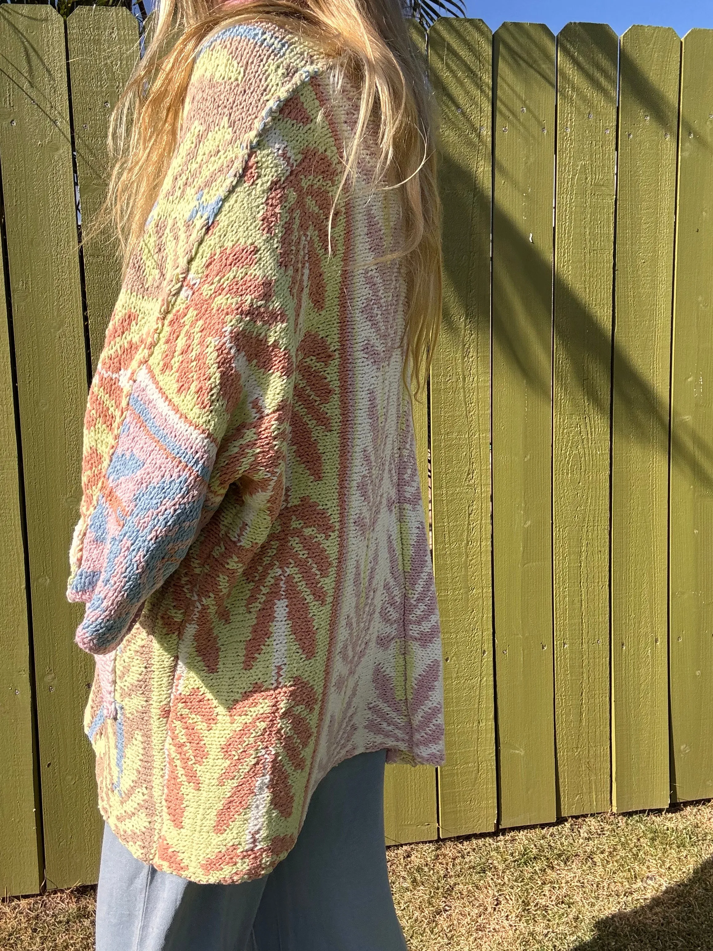 FREE PEOPLE Mallorca Cardi Pullover