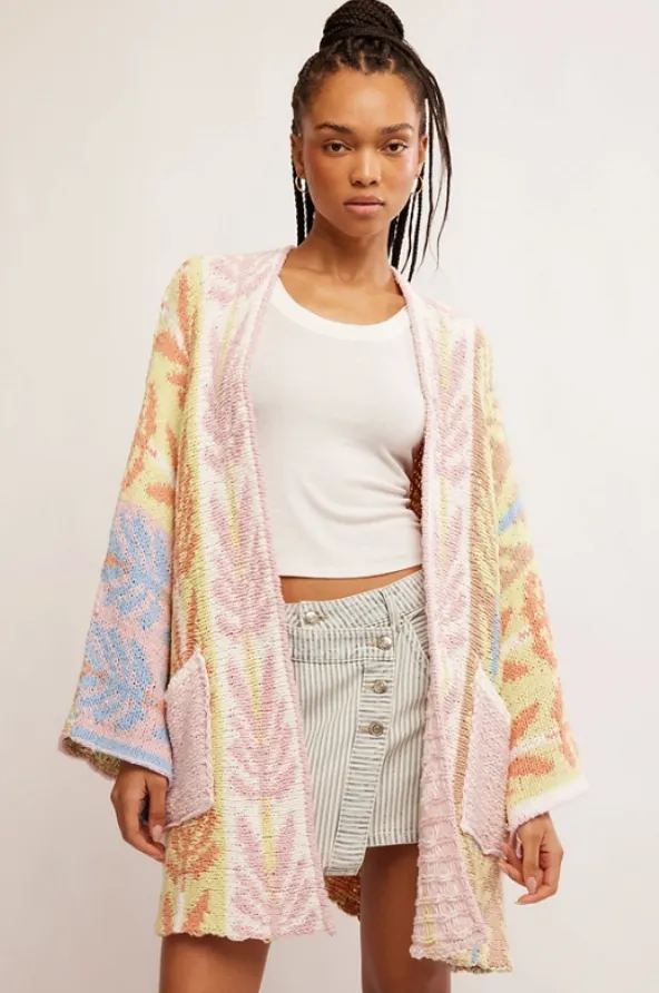 FREE PEOPLE Mallorca Cardi Pullover