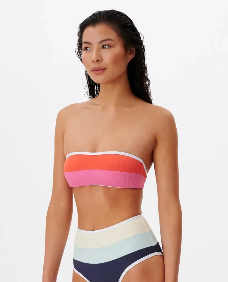 Heat Wave Bandeau Bikini-Oberteil