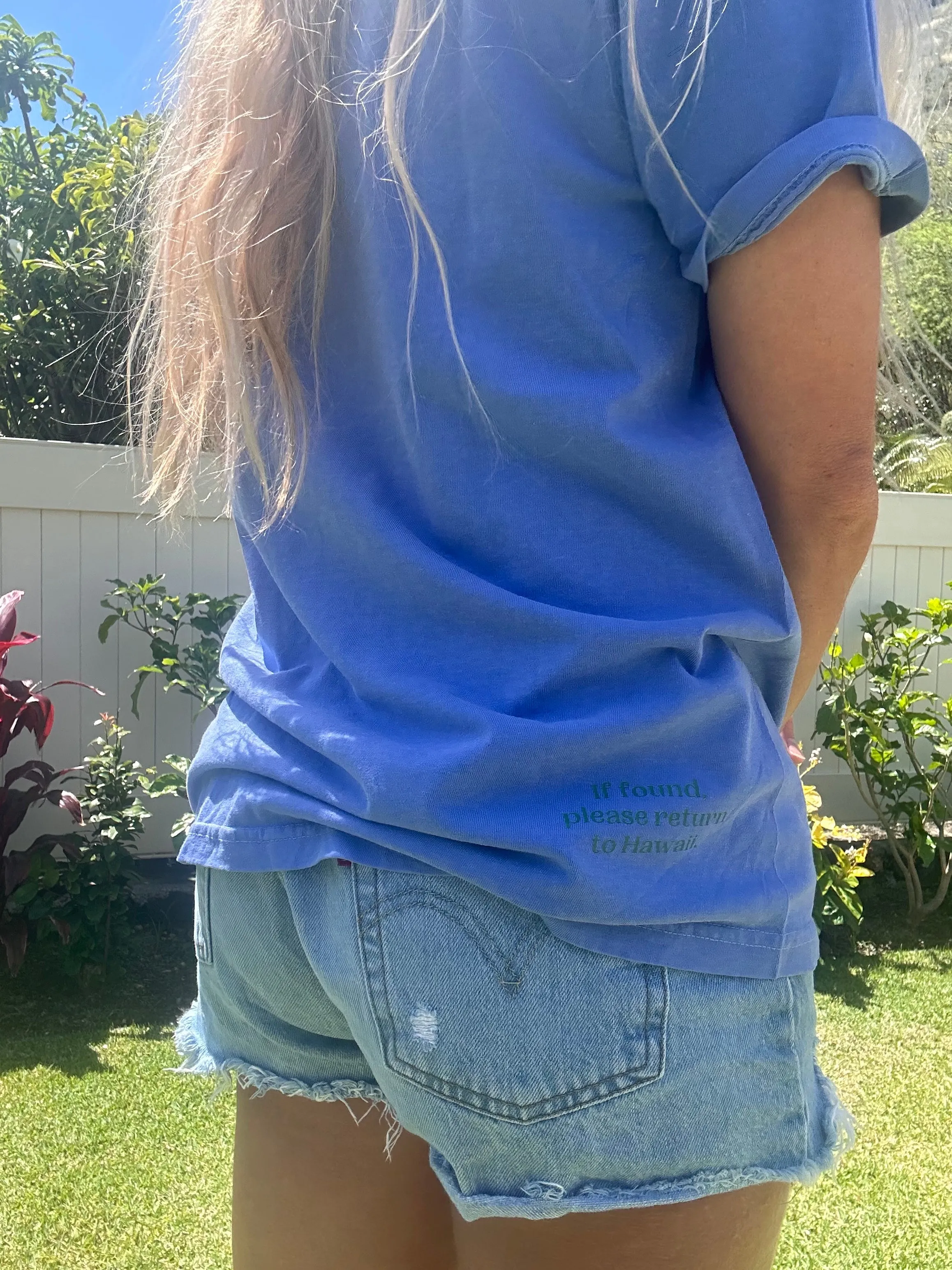 Elfenbein Tropisches SB T-Shirt