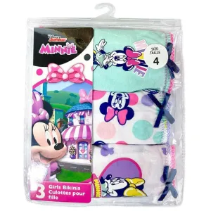 Jellifish Disney Minnie Mädchen Unterwäsche (3er Pack) Babykids Jellifish Kinder