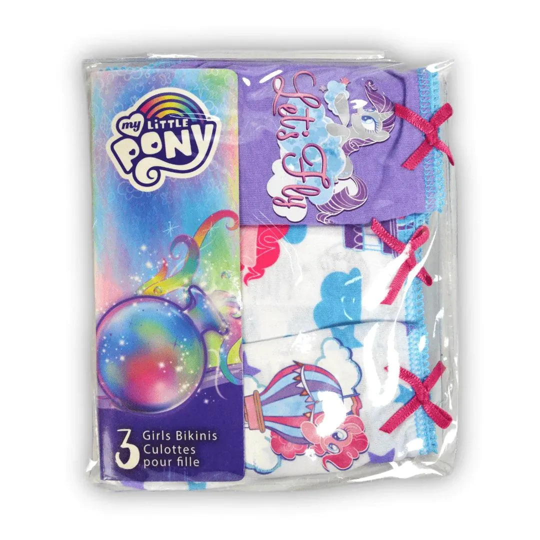 Jellifish My Little Pony Mädchen Unterwäsche (3er Pack) Babykids Jellifish Kinder