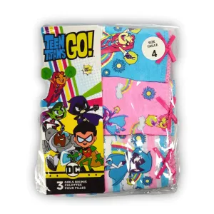 Jellifish Teen Titans Go Mädchen Unterwäsche (3er Pack) Babykids Jellifish Kinder