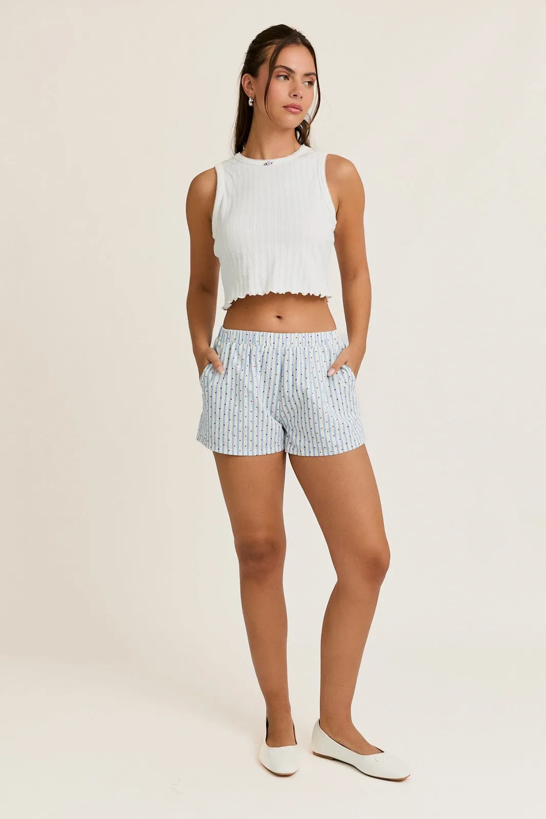Jules Spitzenbesetztes Tanktop
