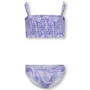Kids ONLY Lila Rose Caroline Tie Dye Schürzen-Bikini Nur für Kinder
