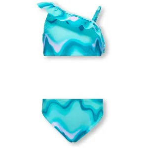 Kids ONLY Spa Retreat / Aqua Waves Laura Ein-Schulter-Bikini Nur für Kinder