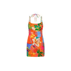 KULANI KINIS Perlenbesetztes Schnürmini-Kleid - Havanna Oase