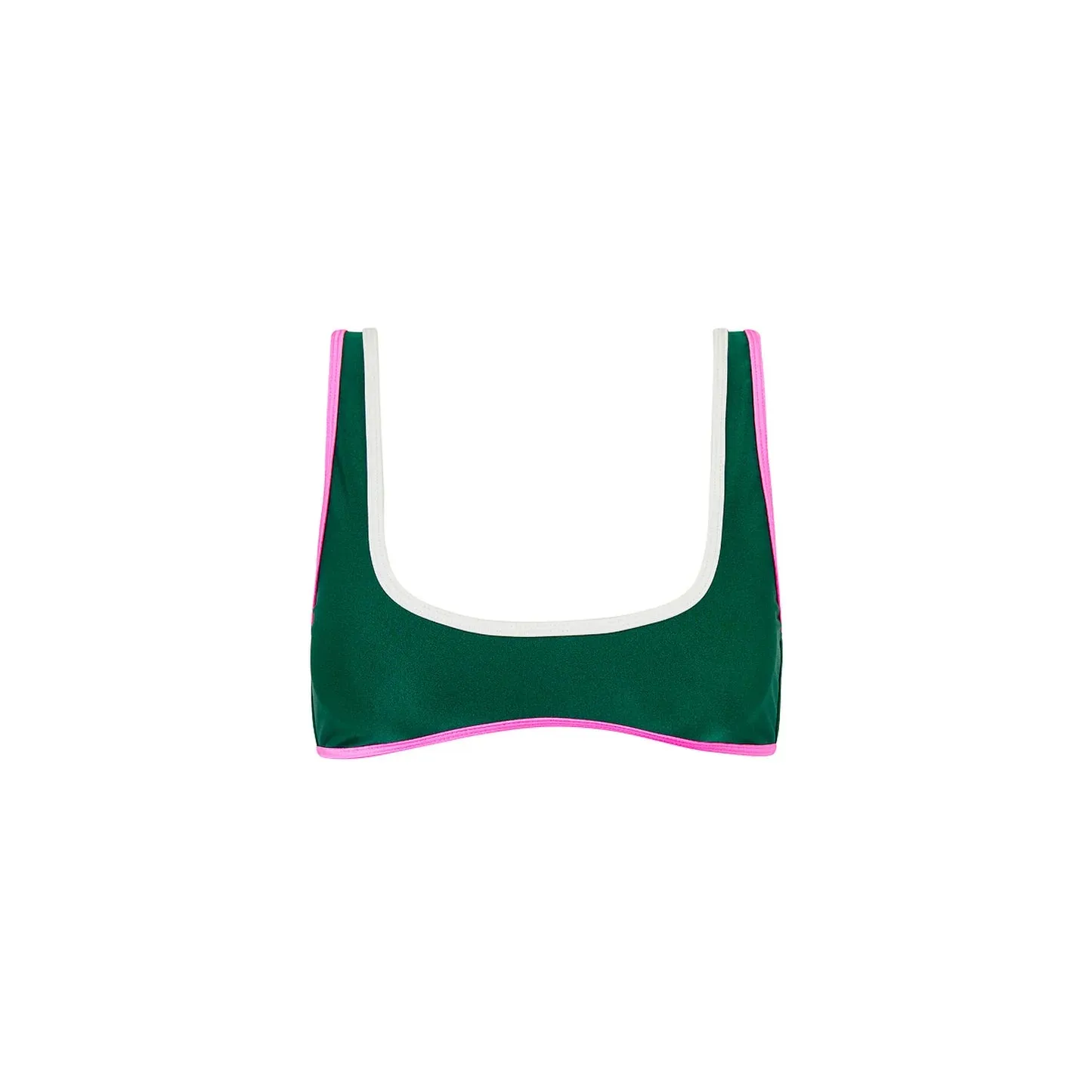 KULANI KINIS Bind Slim Scoop Bikini-Oberteil - Siren Song