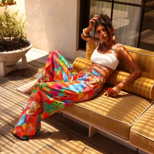 KULANI KINIS Sommerhose mit Kordelzug - Havanna Oase