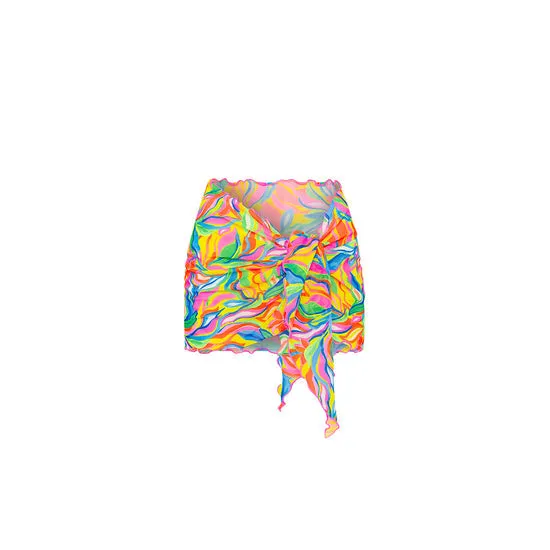 Kulani Kinis Mini Mesh Sarong Rock-Tropische Illusion