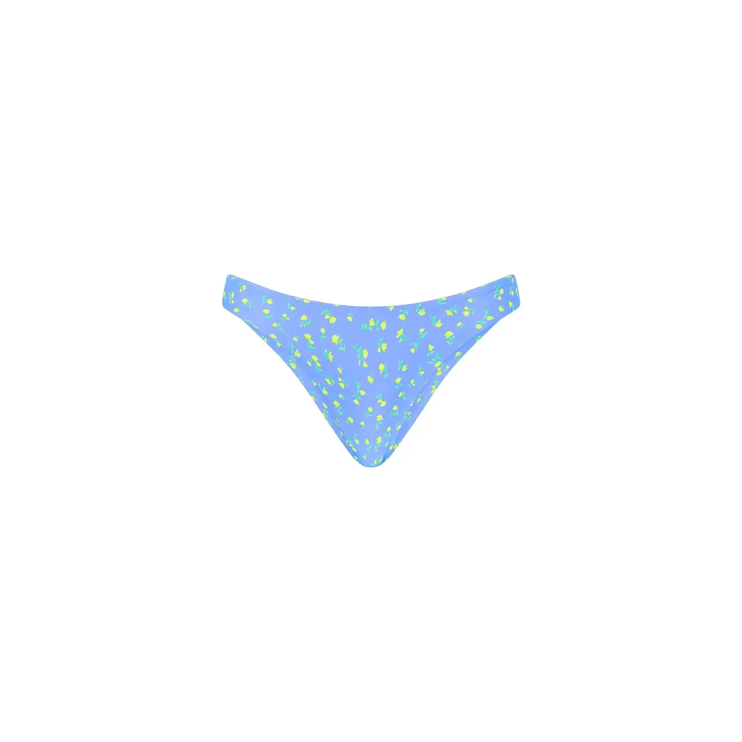 KULANI KINIS Minimaler Bikini-Boden mit vollständiger Abdeckung - Zitronenblüte