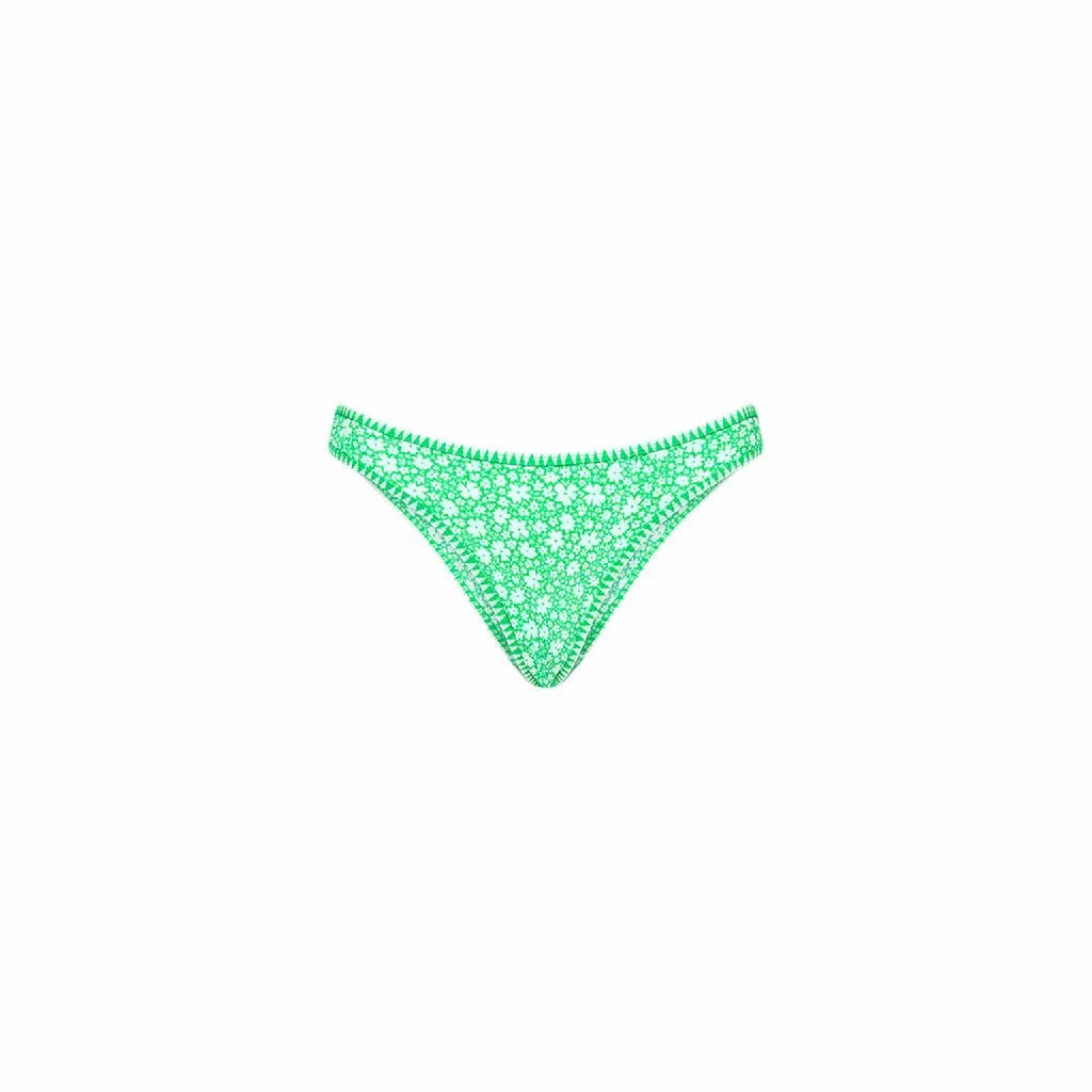 KULANI KINIS Bescheidenes Bind Bikini-Unterteil mit vollständiger Abdeckung - Tequila Spritz