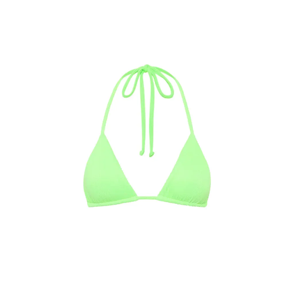 KULANI KINIS Dreiecks-Bikini-Oberteil - Luau Lime