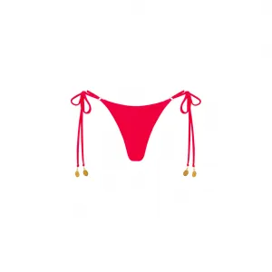 Kulani Kinis String-Tanga-Seitenboden-Neon Rosé Schimmer