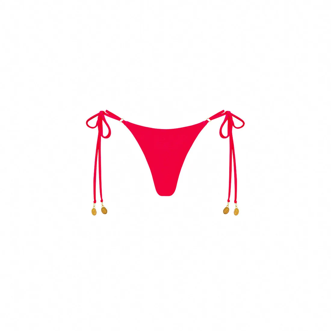 Kulani Kinis String-Tanga-Seitenboden-Neon Rosé Schimmer