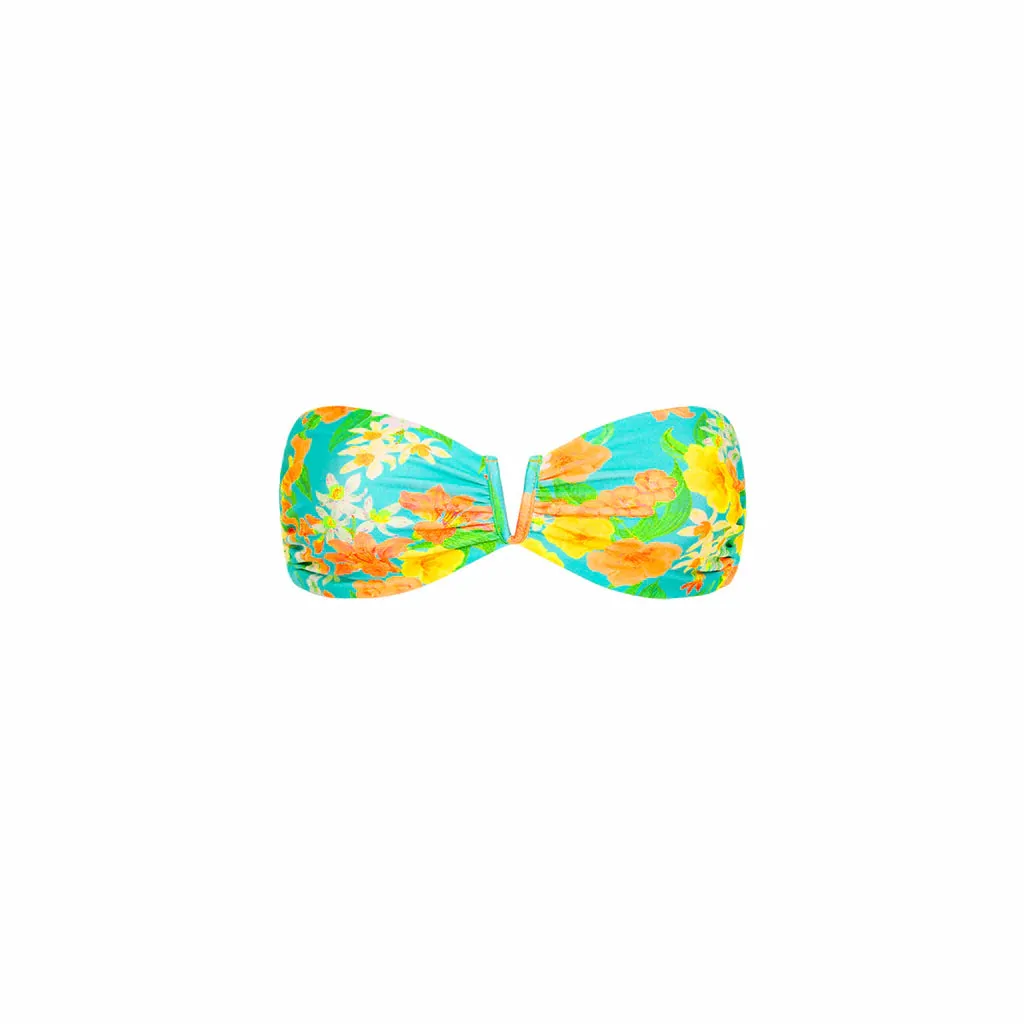 KULANI KINIS V Trägerloses Bandeau-Bikini-Oberteil - Sonnenverwöhnte Seele