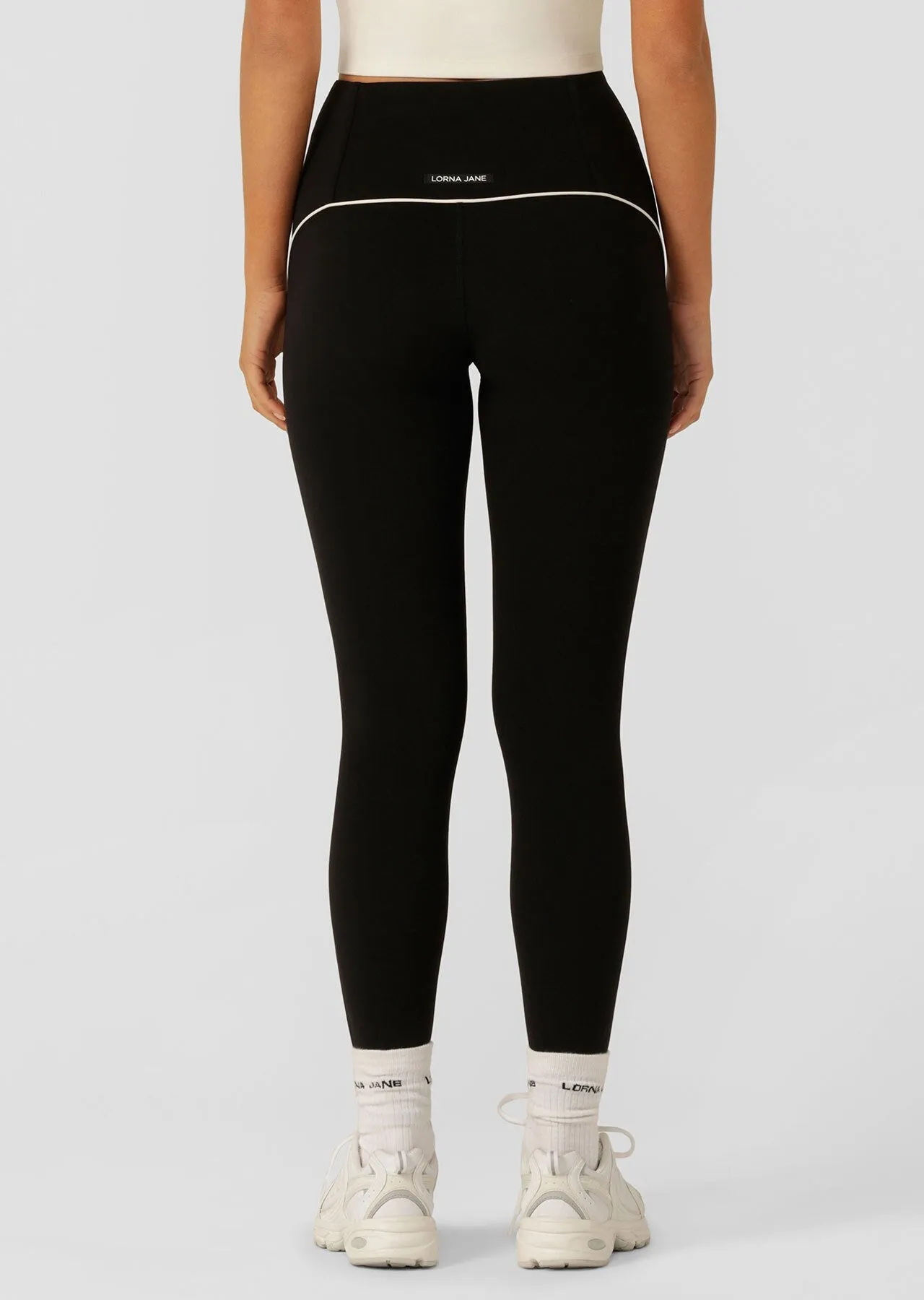 Lorna Jane Kleidung Pipe Dream Ganzbeinige Leggings | Schwarz