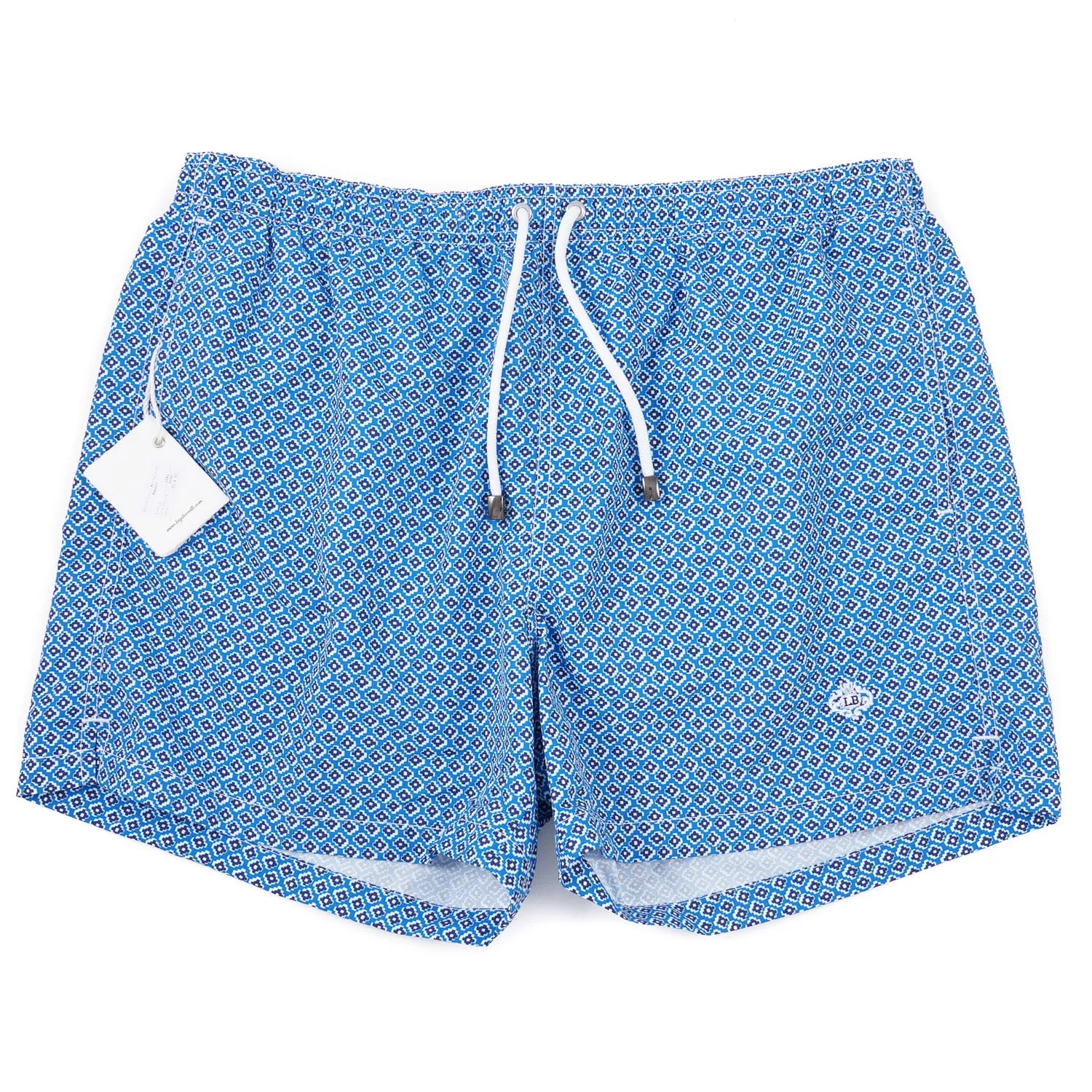 Luigi Borrelli Bedruckte Badeshorts Kleidung_Borrelli