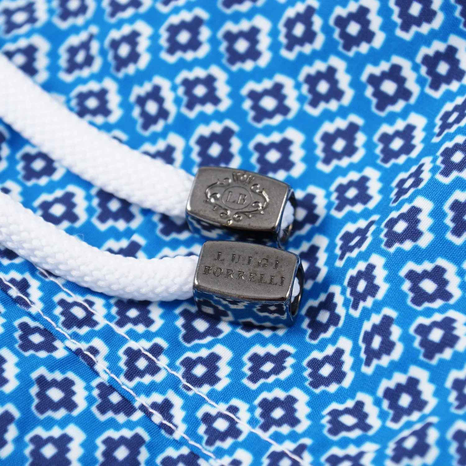 Luigi Borrelli Bedruckte Badeshorts Kleidung_Borrelli