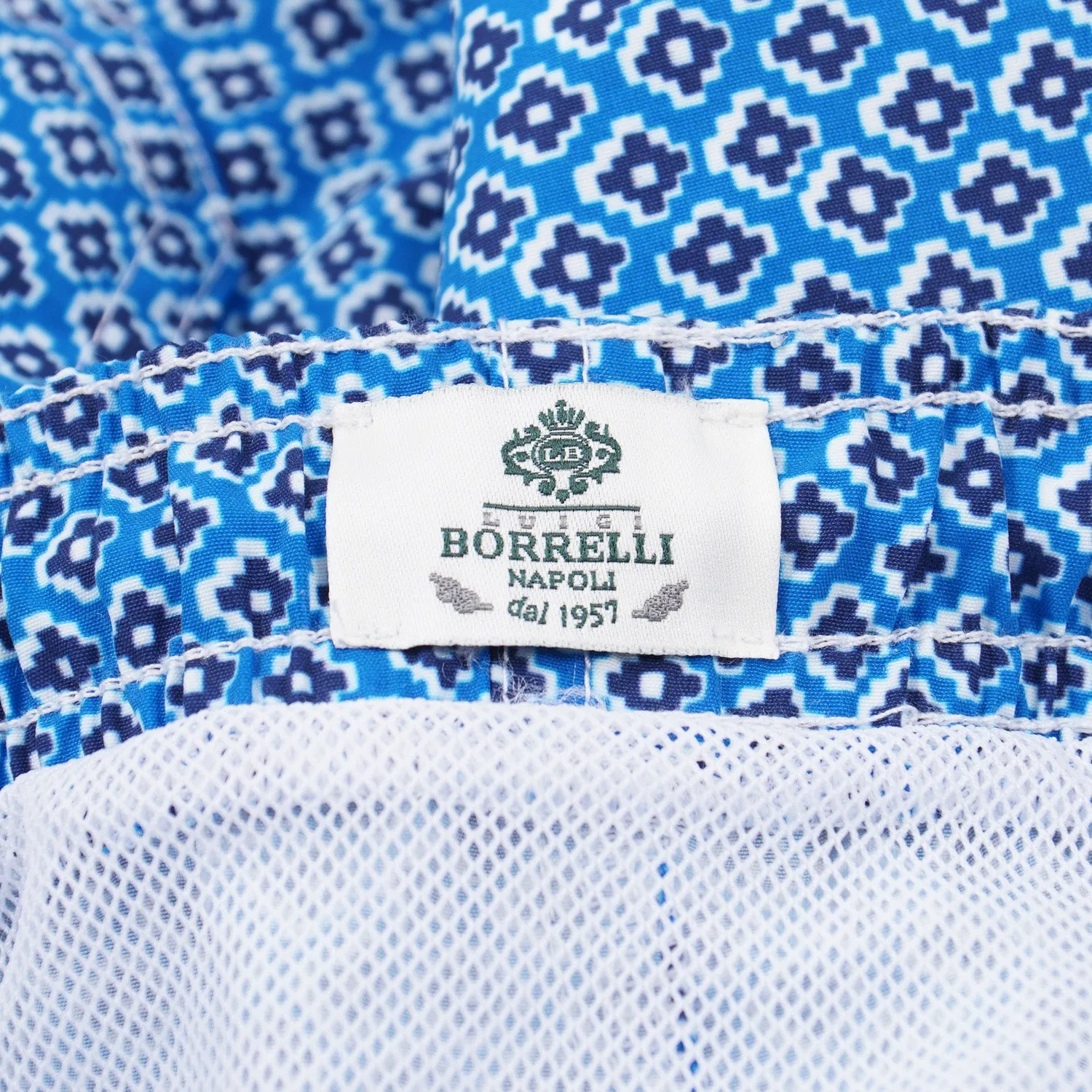 Luigi Borrelli Bedruckte Badeshorts Kleidung_Borrelli