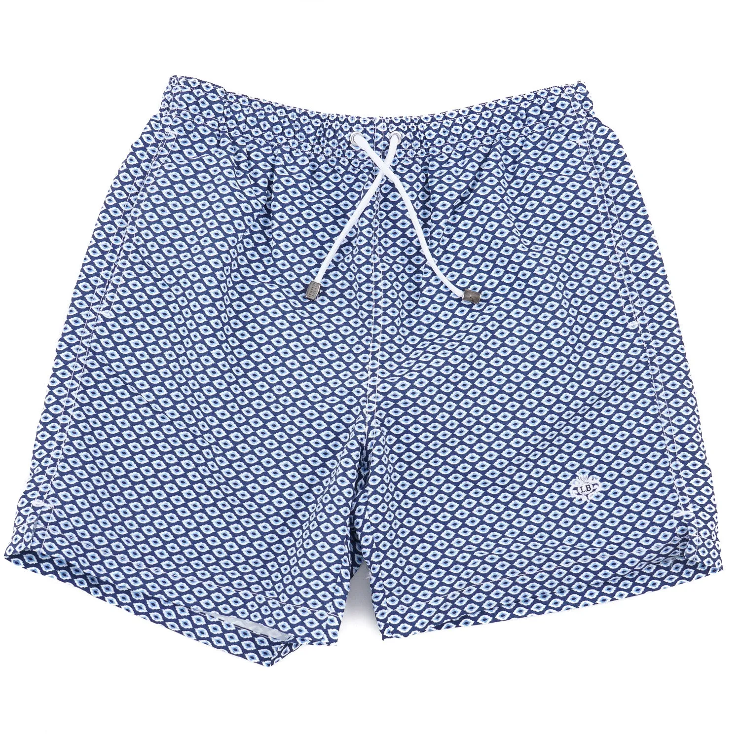 Luigi Borrelli Bedruckte Badeshorts Kleidung_Borrelli