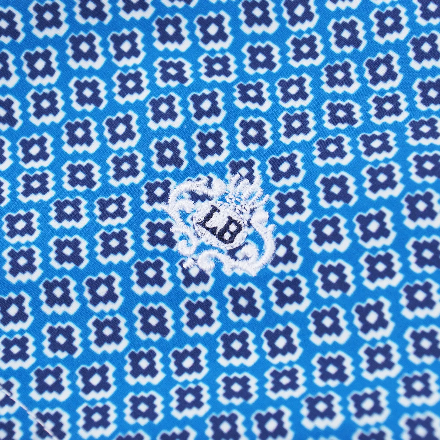Luigi Borrelli Bedruckte Badeshorts Kleidung_Borrelli