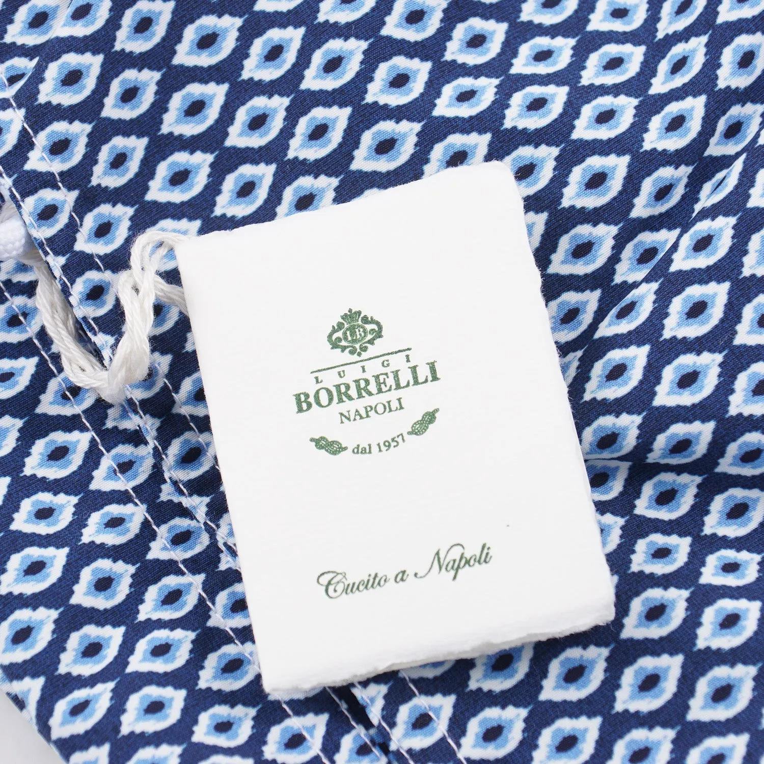 Luigi Borrelli Bedruckte Badeshorts Kleidung_Borrelli