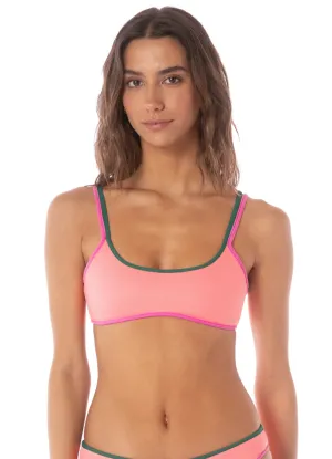 MAAJI Strawberry Breeze Islay Sporty Bralette Bikini-Oberteil