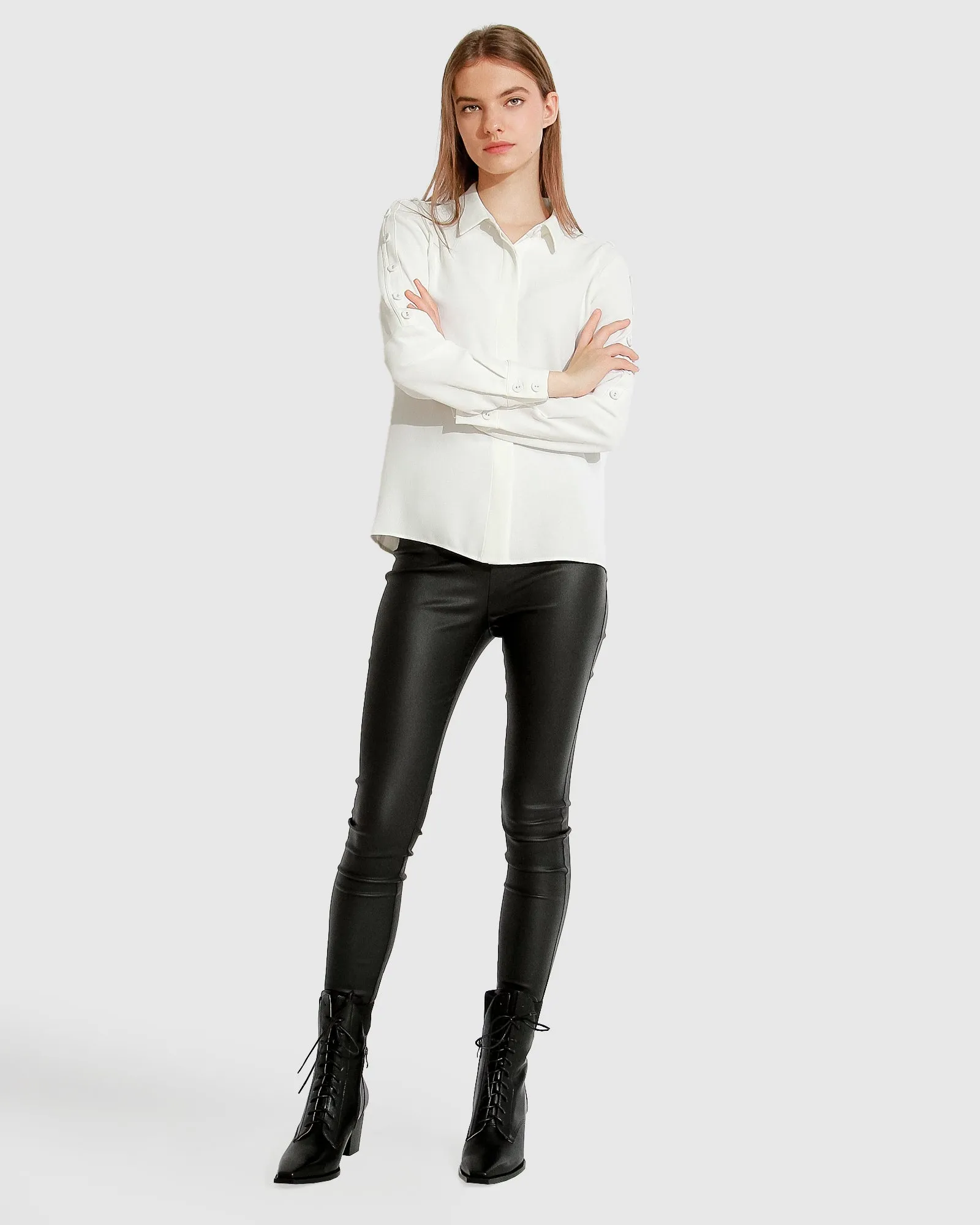 Mit Liebe gemachtes Shirt - Off-White