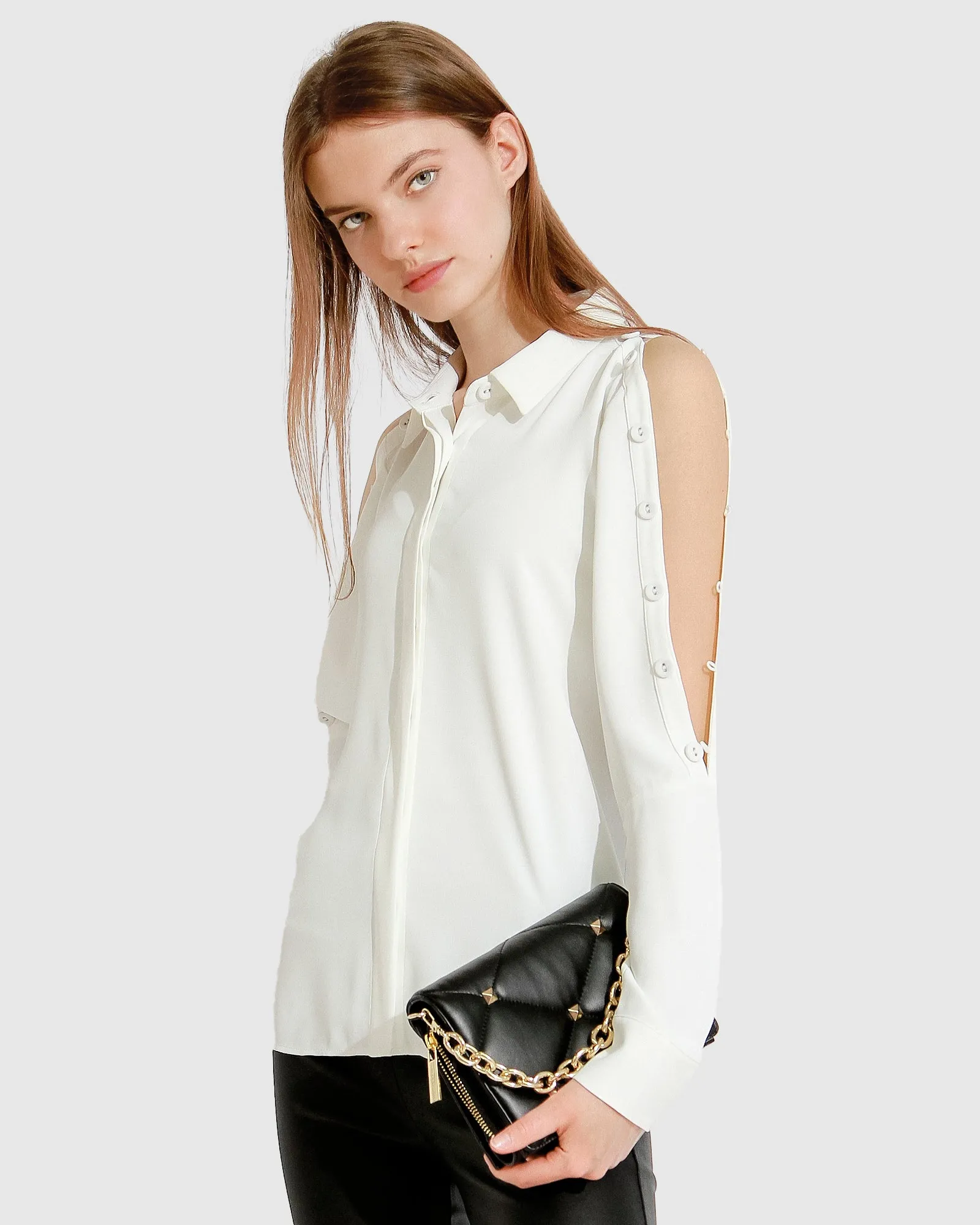 Mit Liebe gemachtes Shirt - Off-White