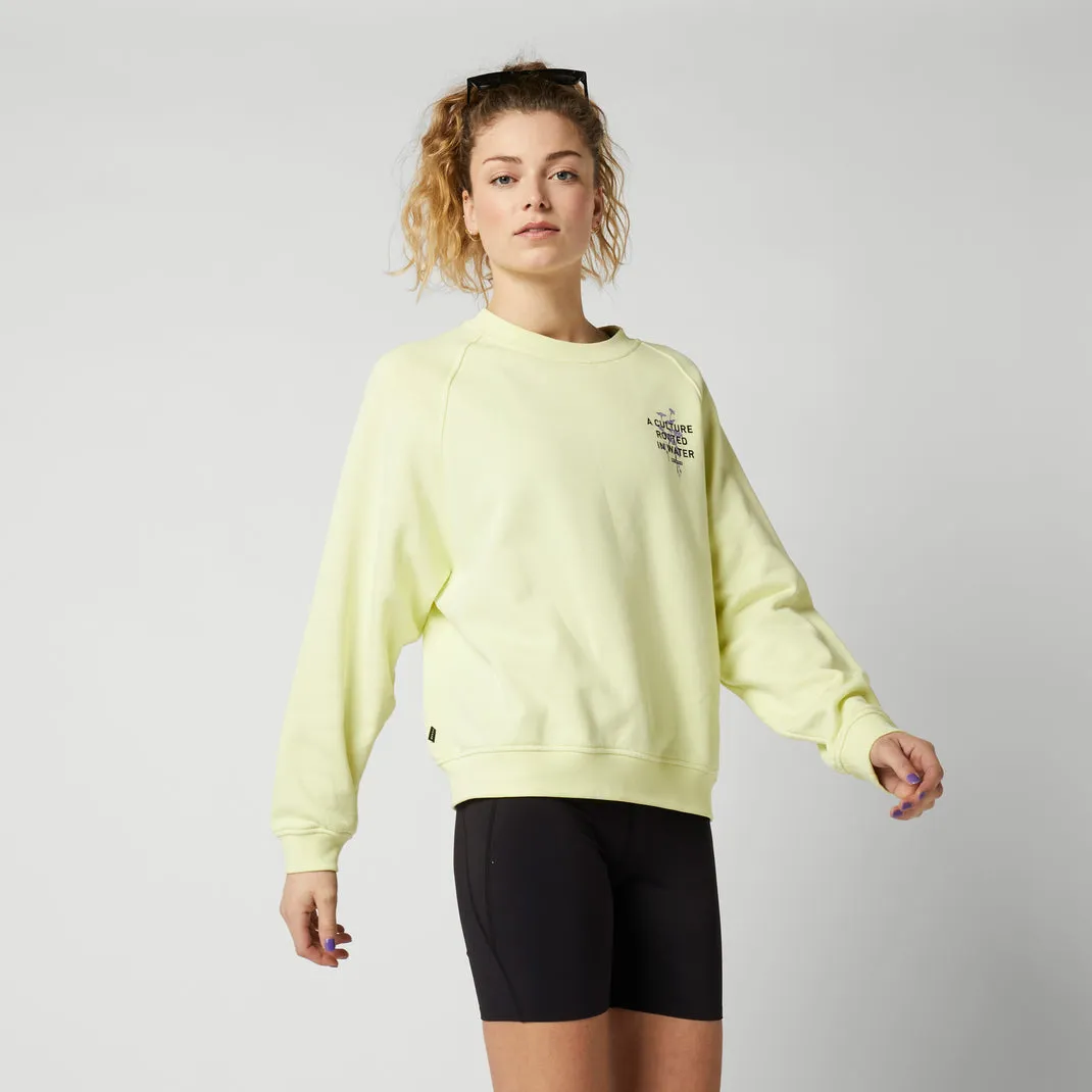 Mystic Culture Crew Sweatshirt - Sommergrün
