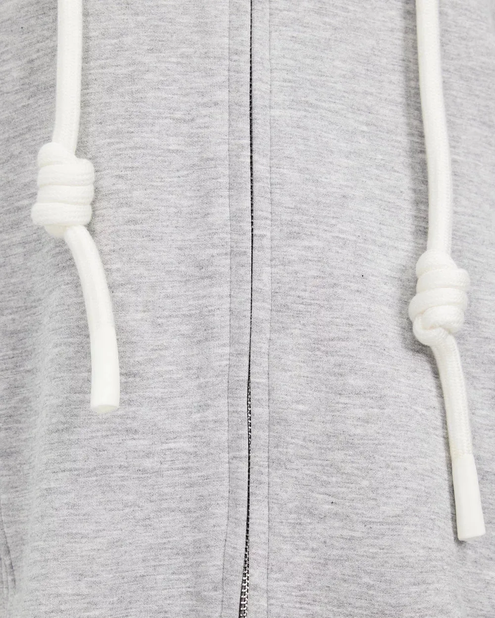 No Ordinary Love Zip Hoodie - Grau Meliert