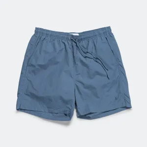 Norse Projects Kleidung Hauge Badeanzug aus recyceltem Nylon - Nebelblau