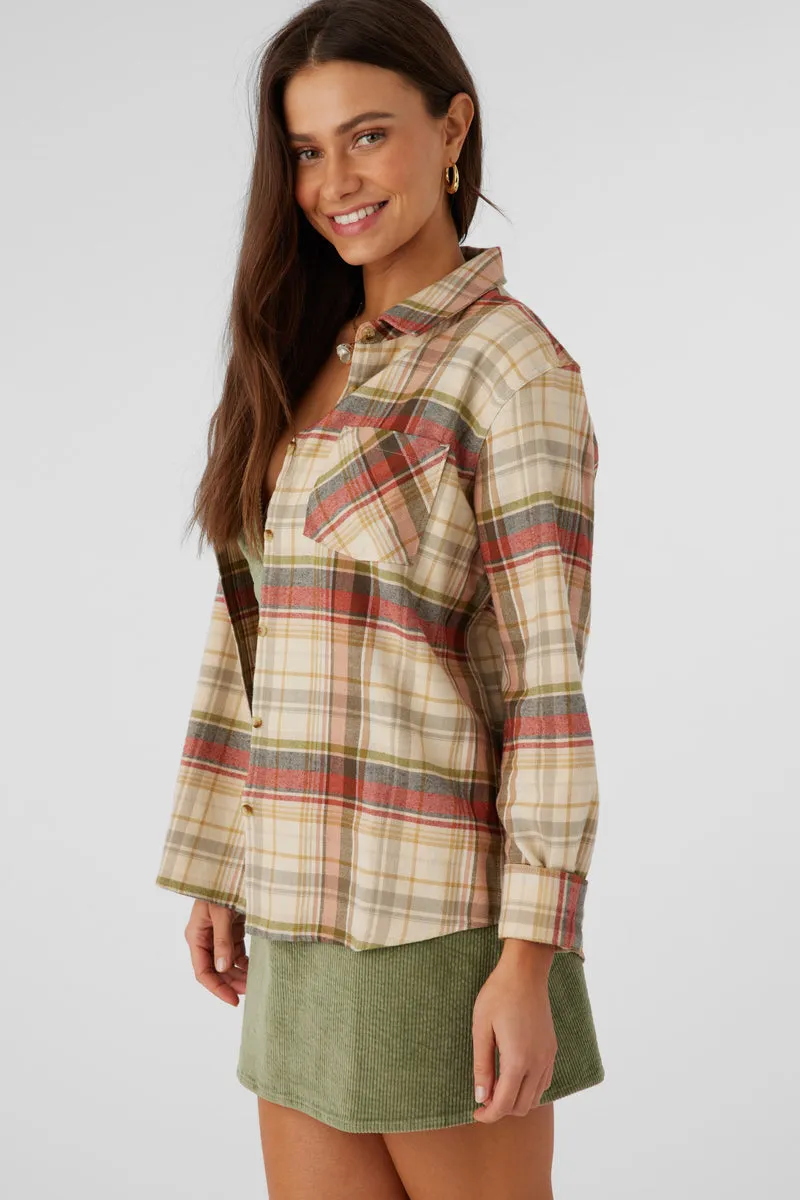 O'Neill Logan Flanell Langarmhemd - Mehrfarbig