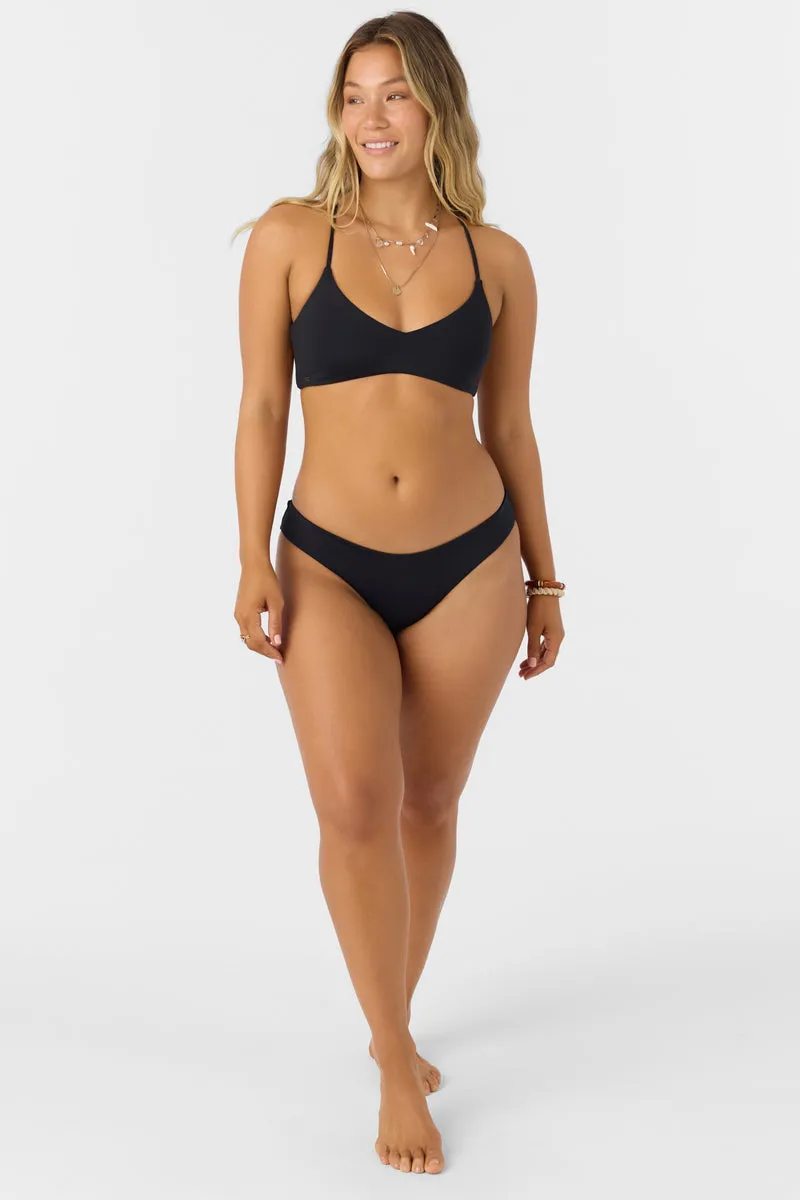 O'Neill Saltwater Solids Huntington Top-Schwarz
