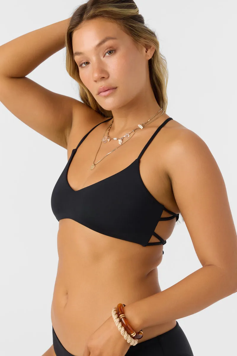 O'Neill Saltwater Solids Huntington Top-Schwarz