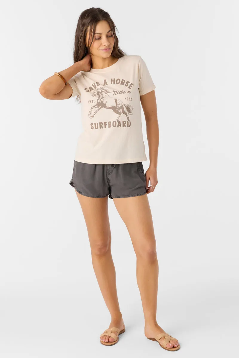 O'Neill Save A Horse T-Shirt-Tapioka