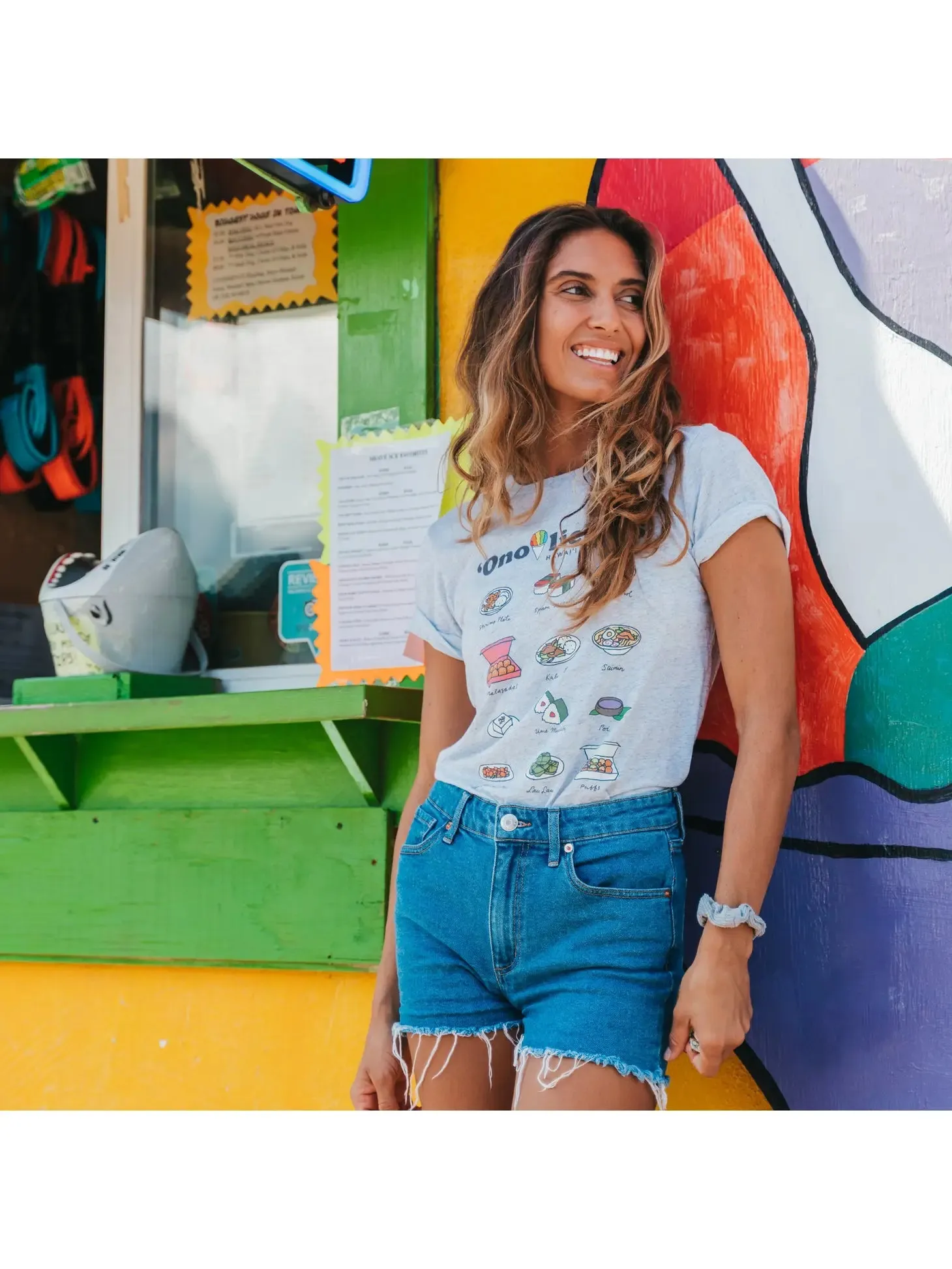 Onoliscious Hawaiis Lieblingsessen T-Shirt