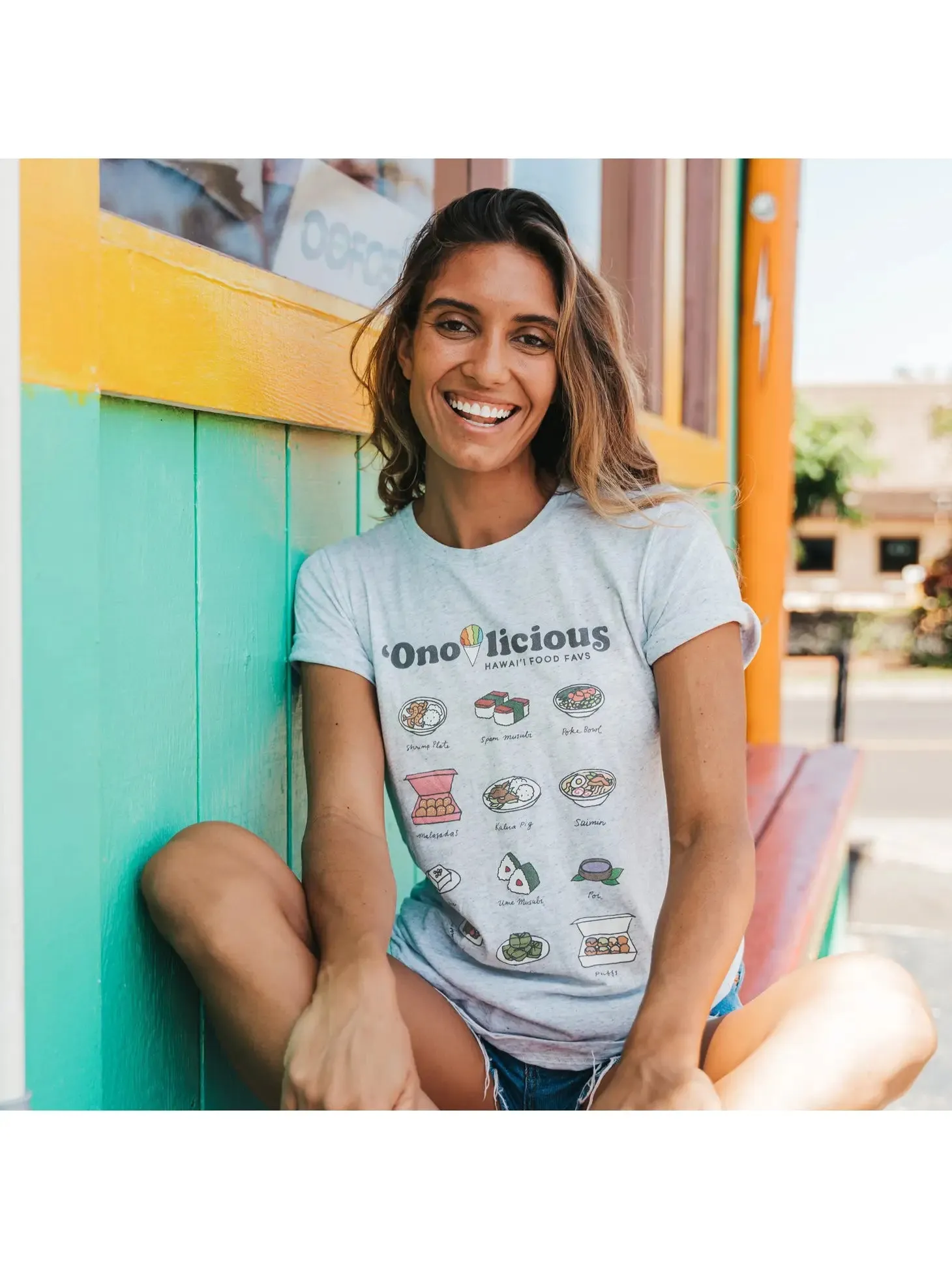 Onoliscious Hawaiis Lieblingsessen T-Shirt