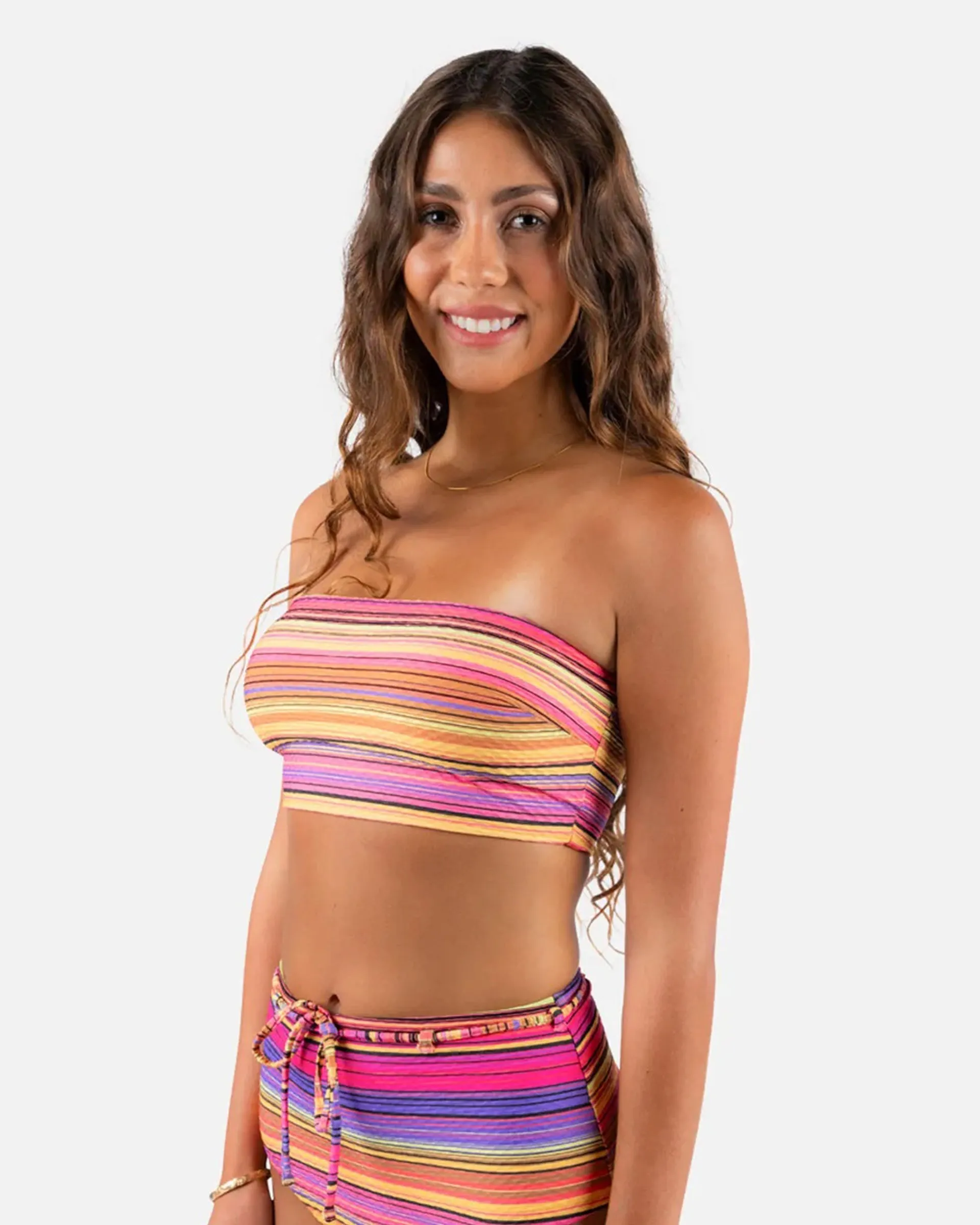 Palapa Bandeau Bikini-Oberteil