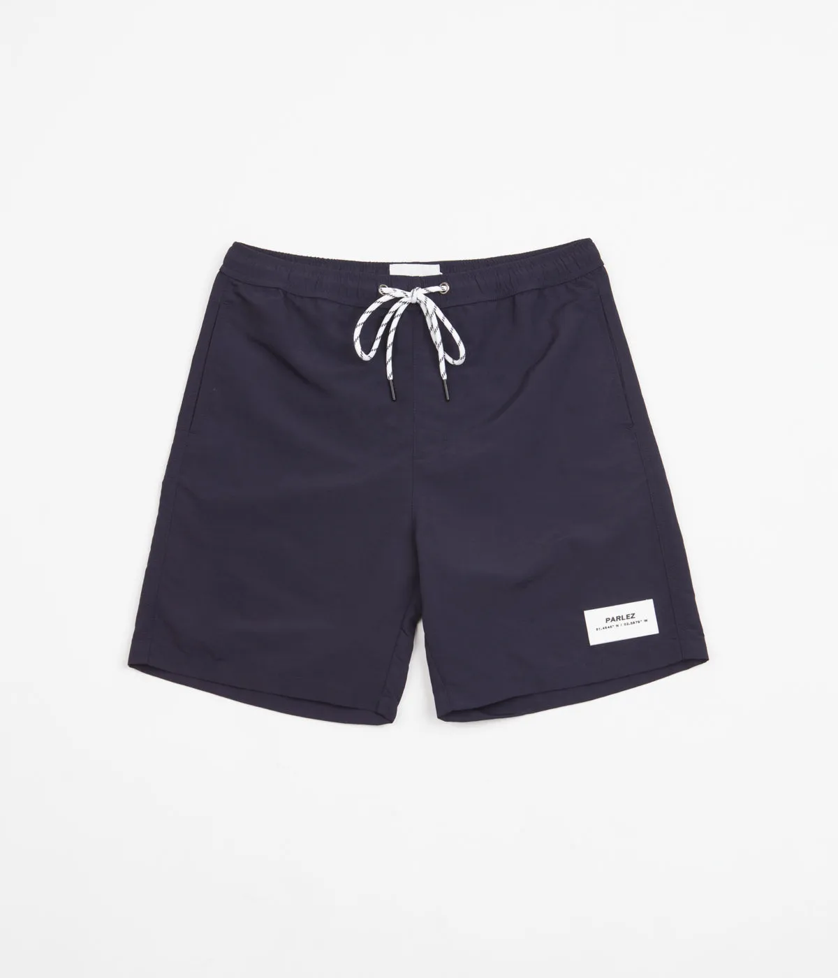 Parlez Rival Badeshorts - Marineblau / Weiß Parlez Clothing