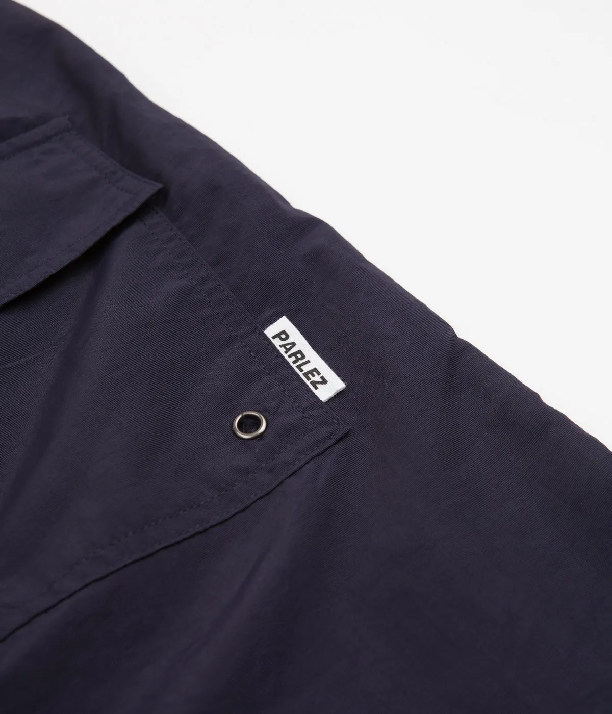 Parlez Rival Badeshorts - Marineblau / Weiß Parlez Clothing